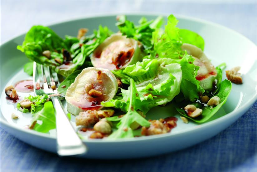 Ocean Spray Recipes Roasted Goats’ Cheese Salad with