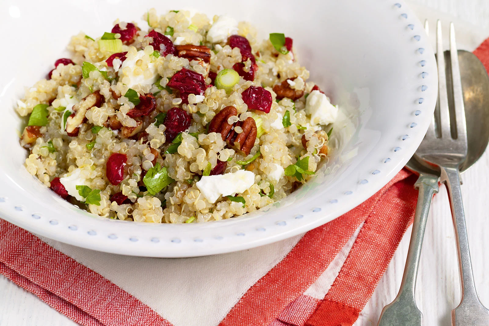 Cranberry Spinach Salad with Warm Honey Dijon Dressing