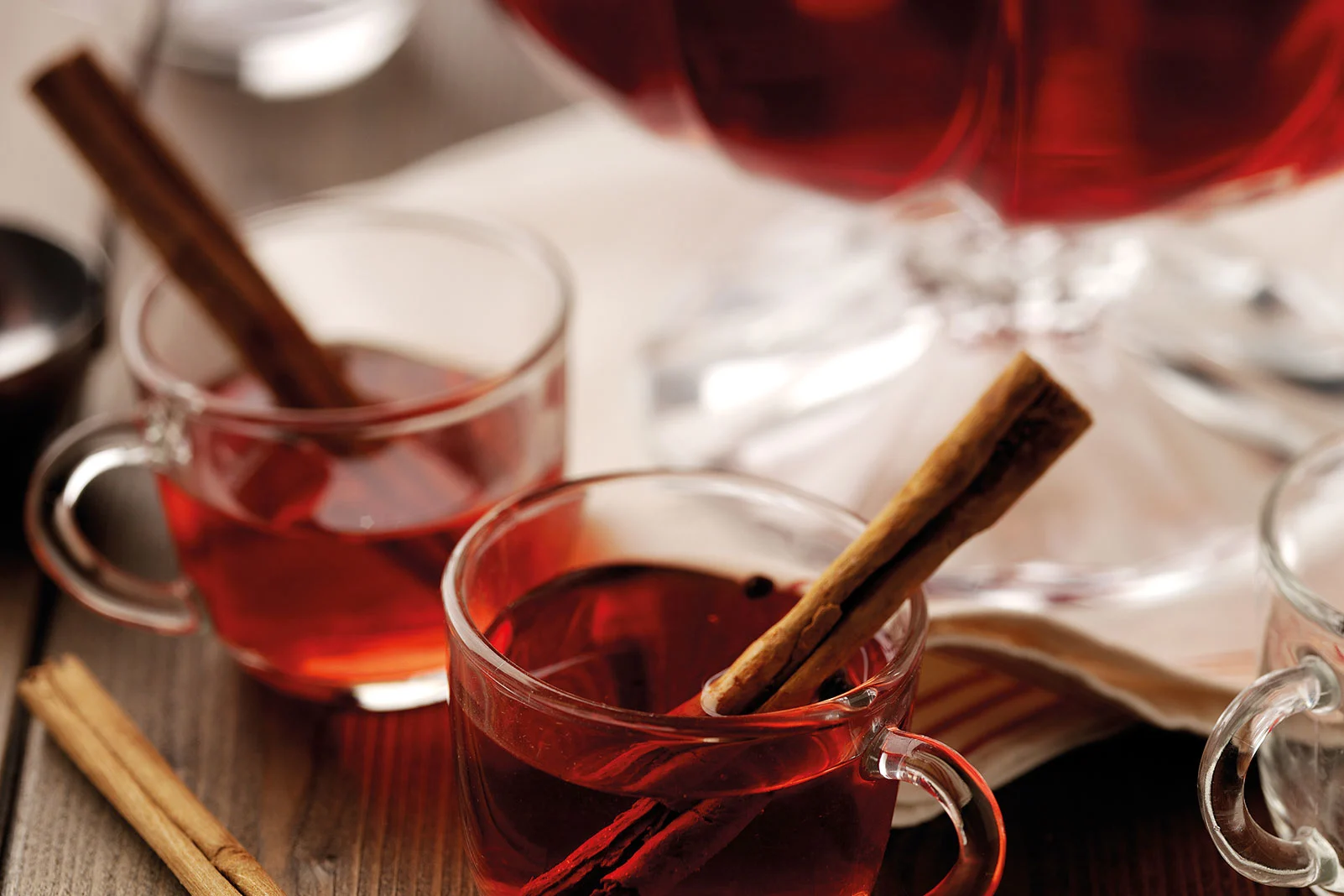 Warm Spiced Cranberry Punch