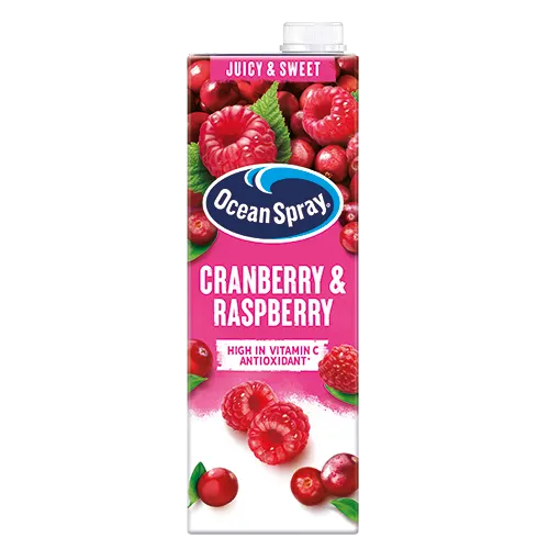 Cranberry & Raspberry Juice Drink 1L